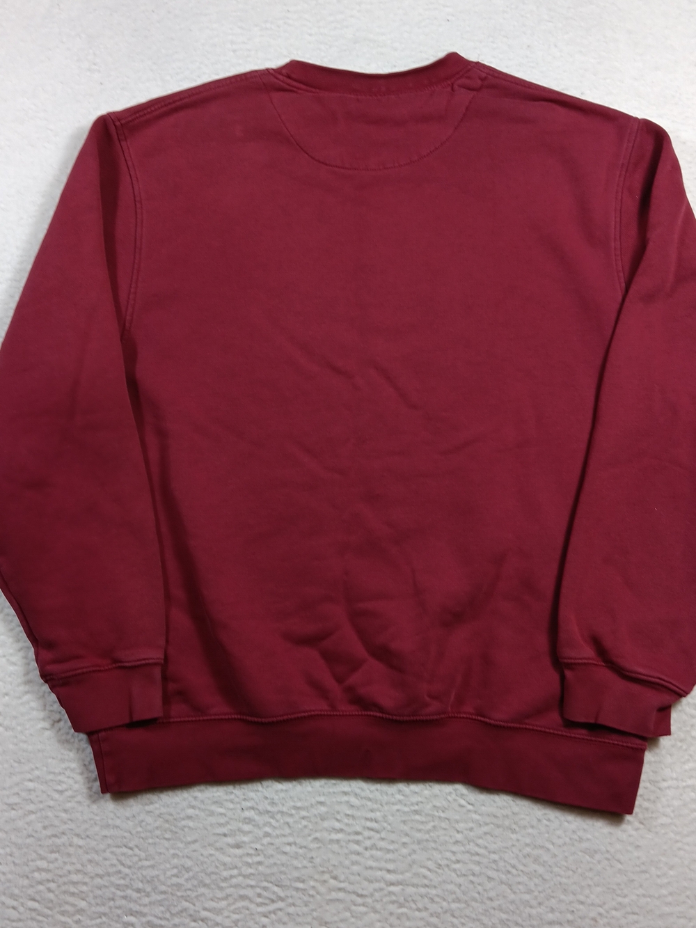 Vintage Nike Sweatshirt Mens Large Red Oversized Crewneck Single Swoosh Y2K - Picture 7 of 11